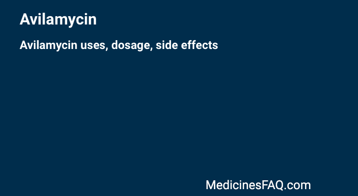 Avilamycin