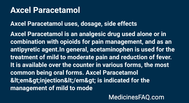 Axcel Paracetamol