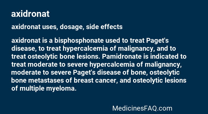 axidronat