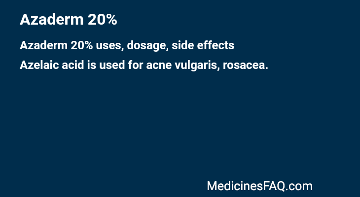 Azaderm 20%