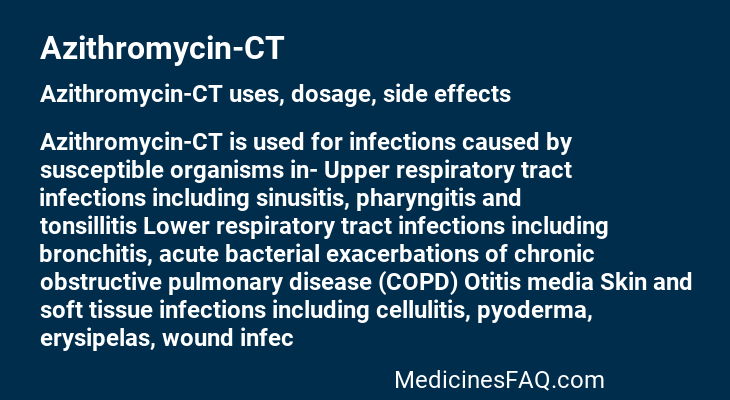 Azithromycin-CT