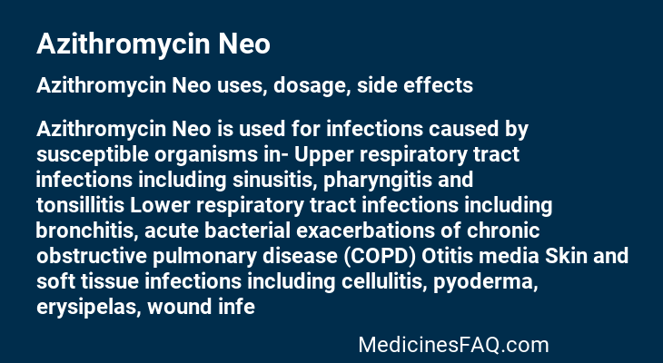 Azithromycin Neo