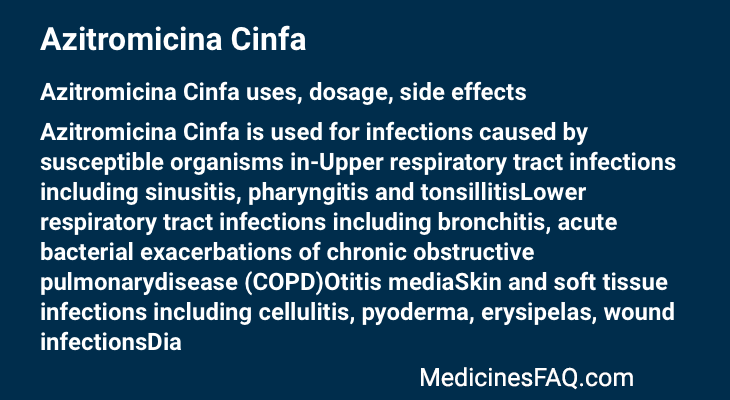 Azitromicina Cinfa