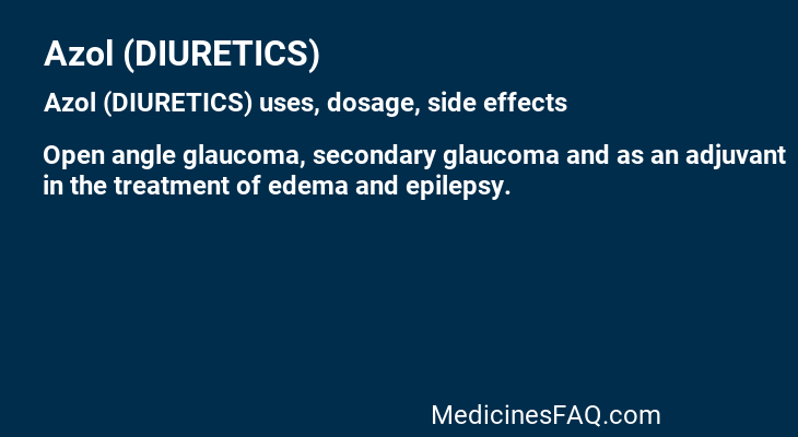 Azol (DIURETICS)