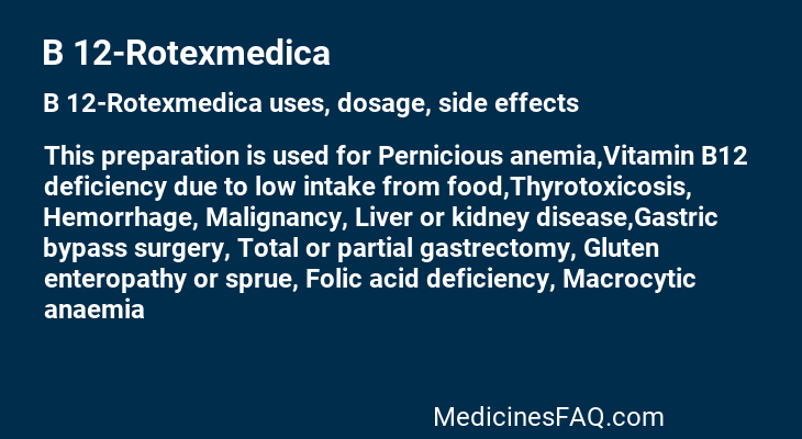 B 12-Rotexmedica