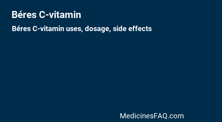 Béres C-vitamin