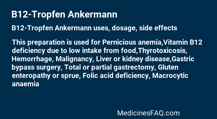 B12-Tropfen Ankermann