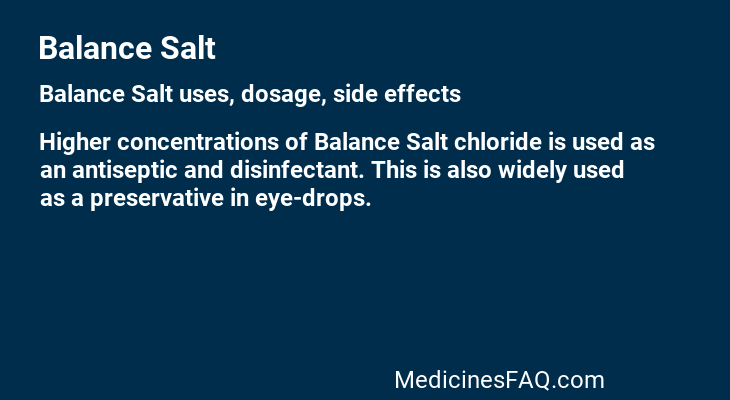 Balance Salt