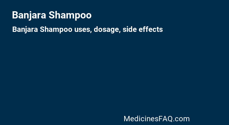 Banjara Shampoo
