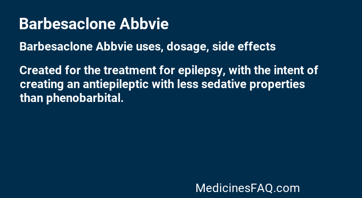 Barbesaclone Abbvie