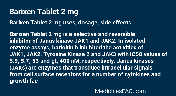 Barixen Tablet 2 mg