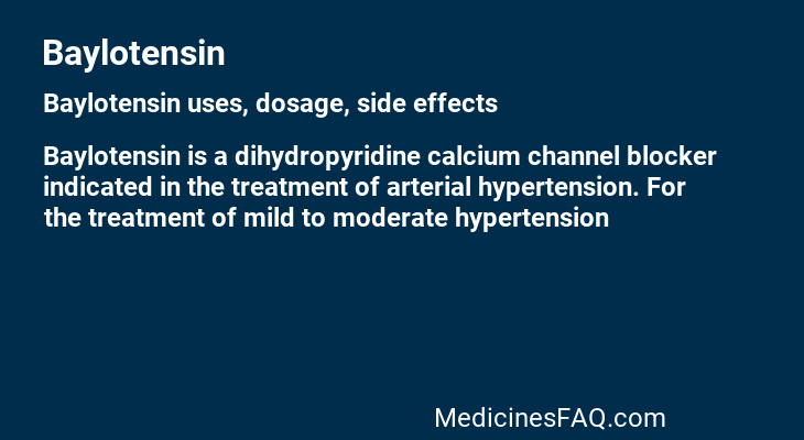 Baylotensin