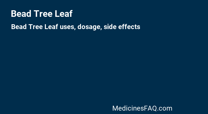 Bead Tree Leaf