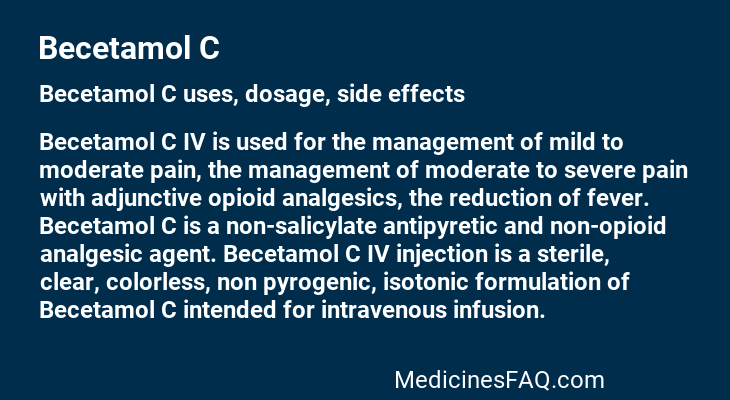 Becetamol C