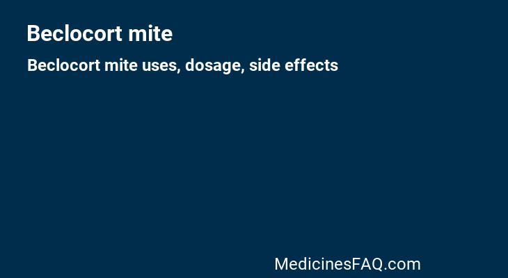 Beclocort mite