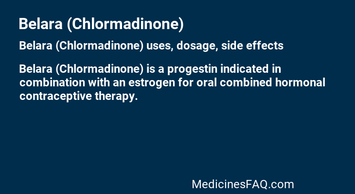 Belara (Chlormadinone)