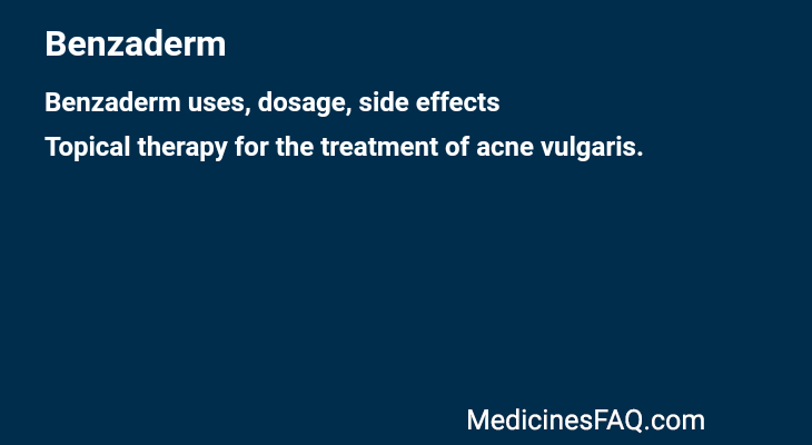 Benzaderm