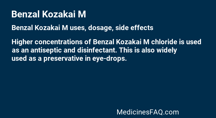 Benzal Kozakai M