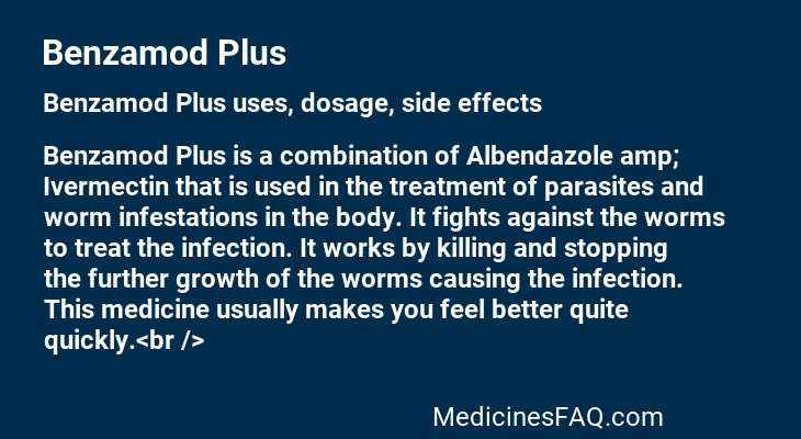 Benzamod Plus