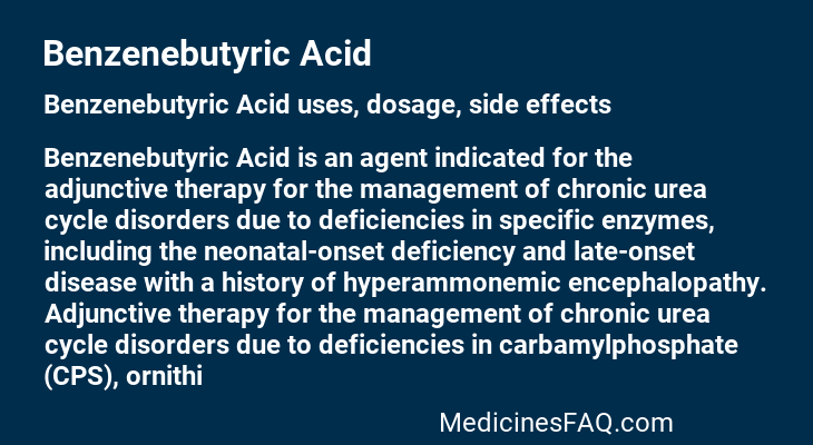 Benzenebutyric Acid