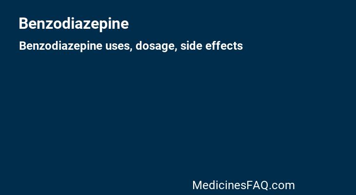 Benzodiazepine