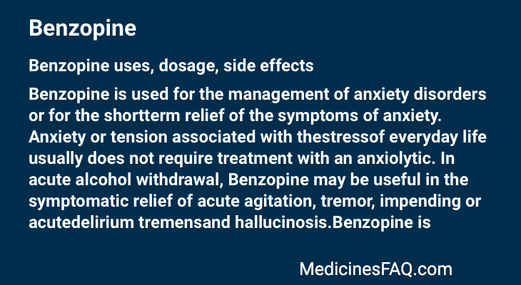 Benzopine