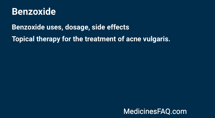 Benzoxide