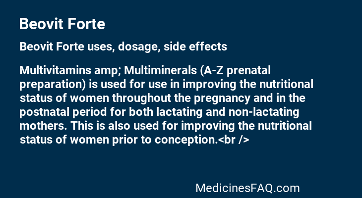 Beovit Forte