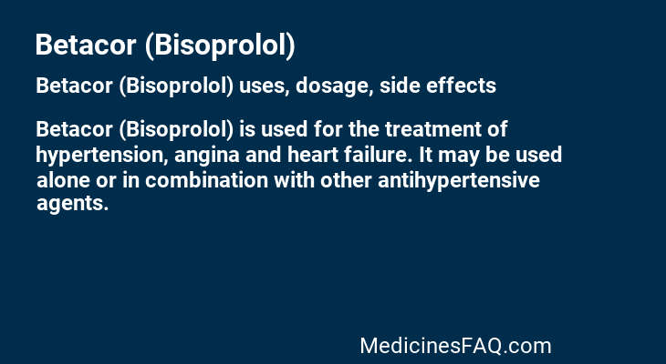 Betacor (Bisoprolol)