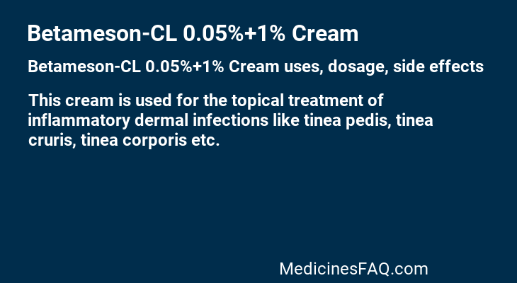 Betameson-CL 0.05%+1% Cream