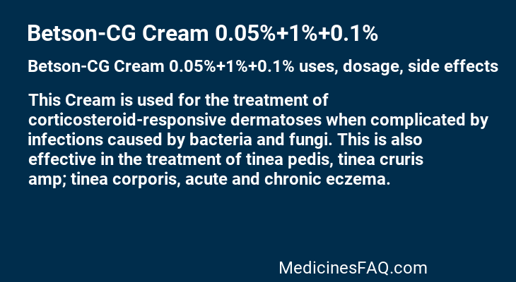 Betson-CG Cream 0.05%+1%+0.1%