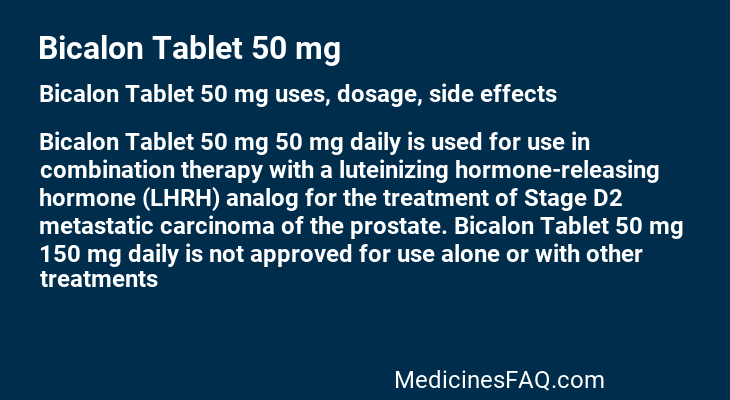 Bicalon Tablet 50 mg