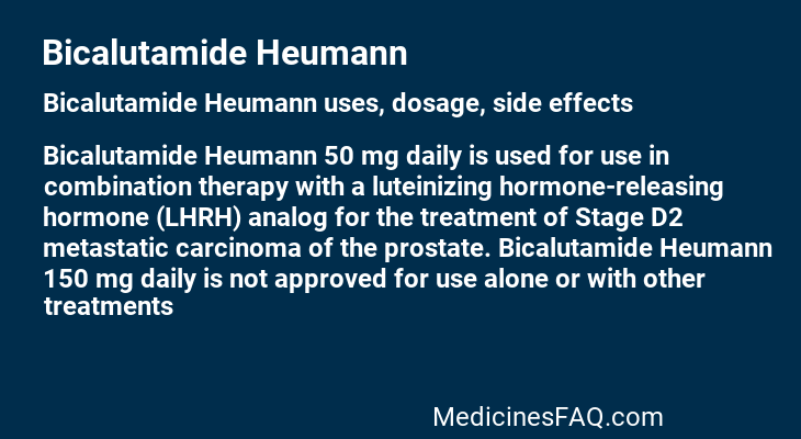 Bicalutamide Heumann
