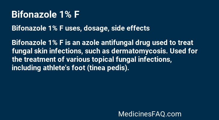 Bifonazole 1% F