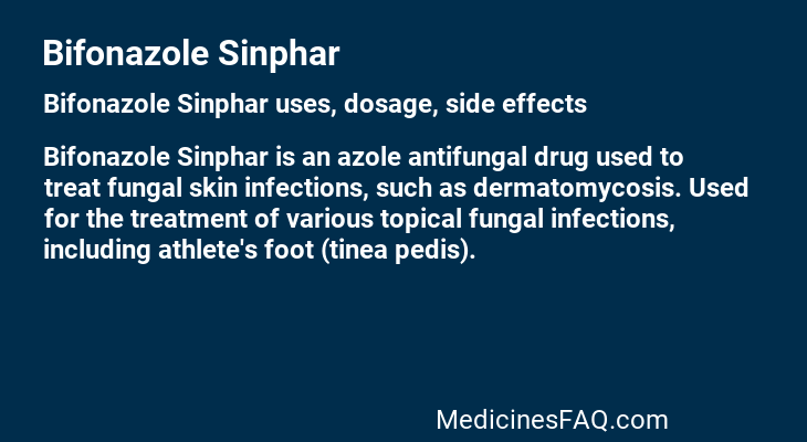 Bifonazole Sinphar