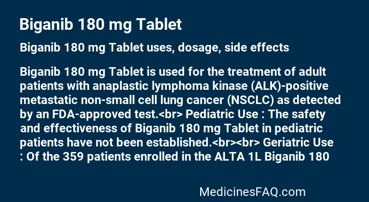 Biganib 180 mg Tablet