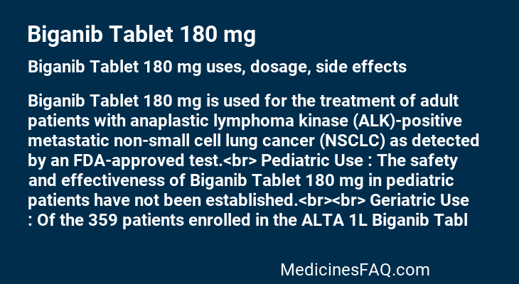 Biganib Tablet 180 mg