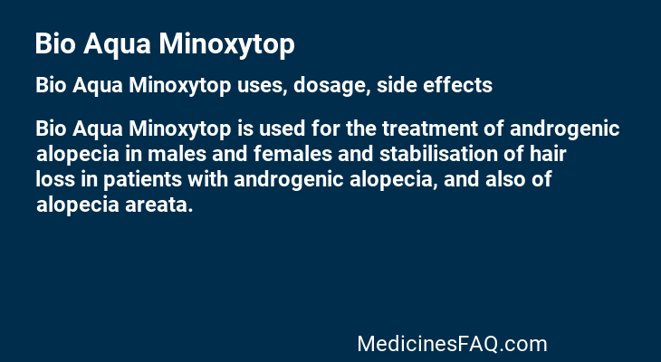 Bio Aqua Minoxytop