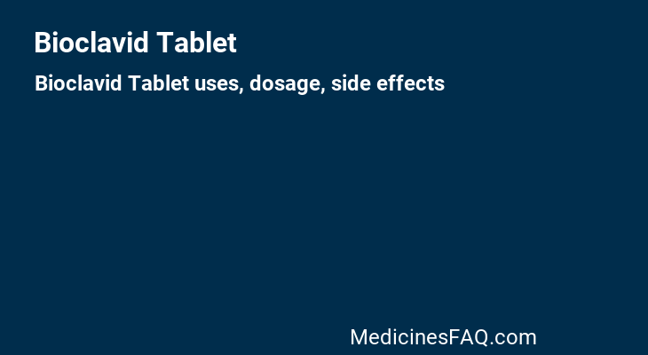 Bioclavid Tablet