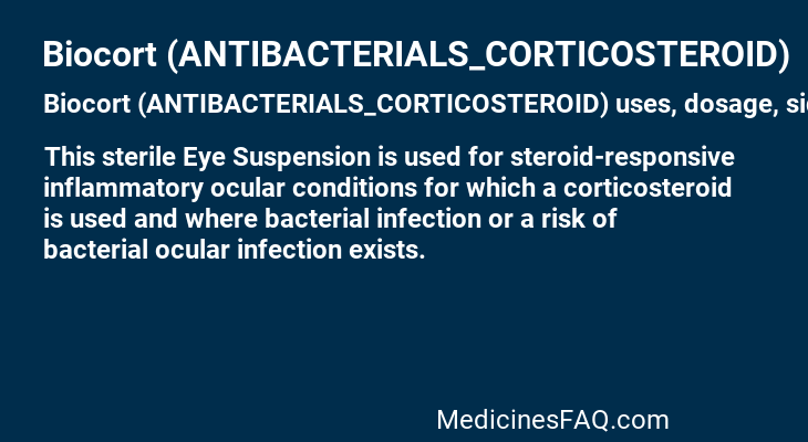 Biocort (ANTIBACTERIALS_CORTICOSTEROID)