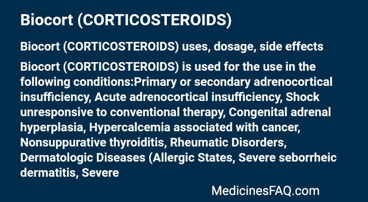 Biocort (CORTICOSTEROIDS)