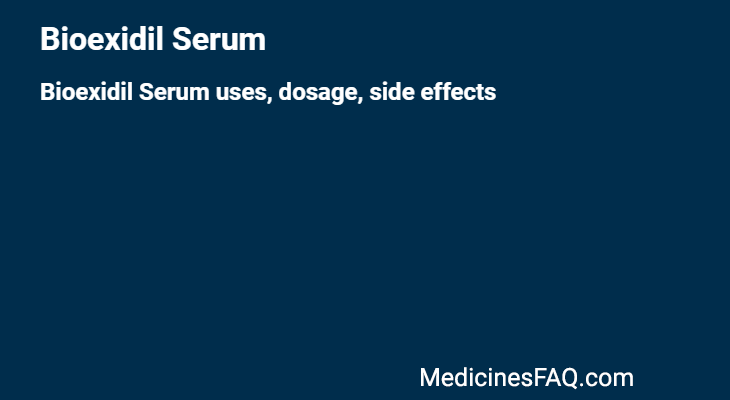 Bioexidil Serum