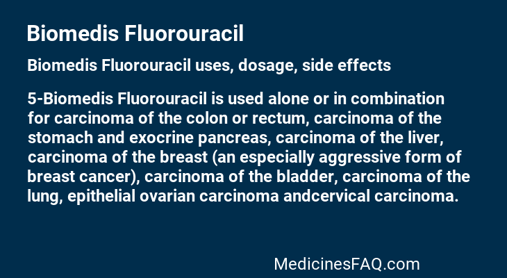 Biomedis Fluorouracil