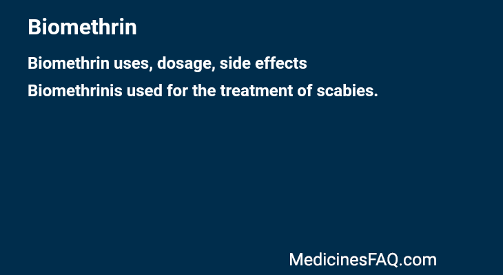 Biomethrin