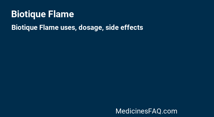 Biotique Flame