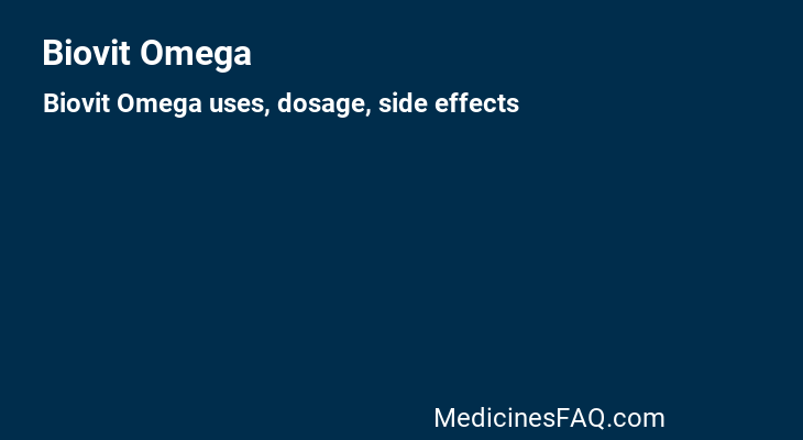 Biovit Omega