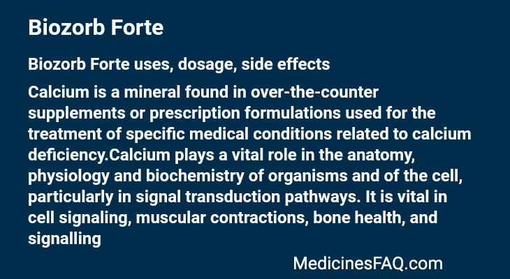 Biozorb Forte