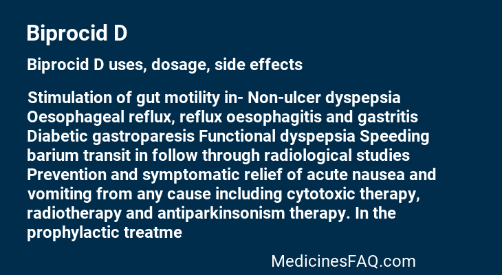 Biprocid D