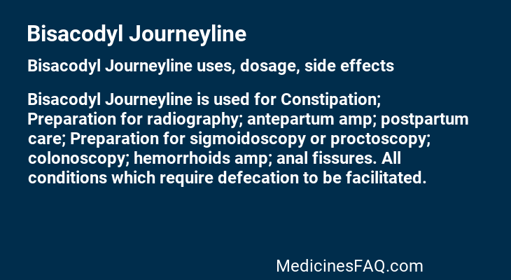 Bisacodyl Journeyline