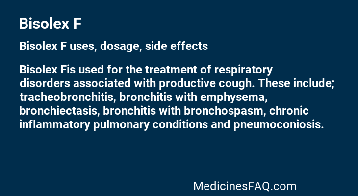 Bisolex F